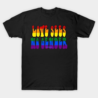 Love sees no gender T-Shirt